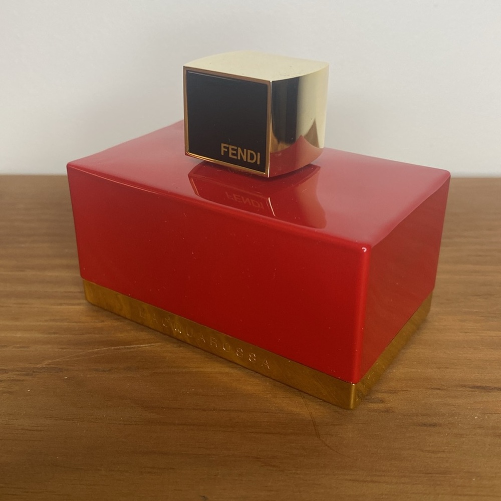 Fendi L’acquarossa, Red and Gold